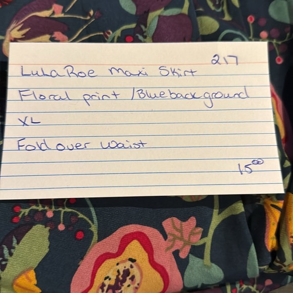 Floral Maxi Skirt - Picture 3 of 3